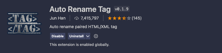 Auto Rename Tag