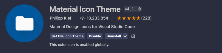 Material Icon Theme